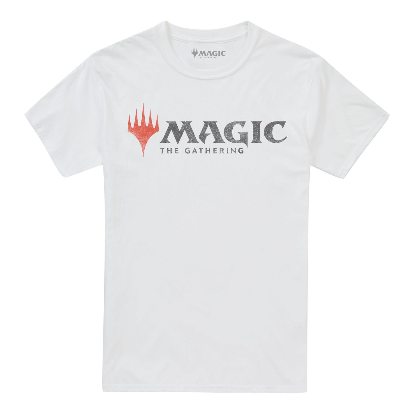 White - Front - Magic The Gathering Mens Logo T-Shirt