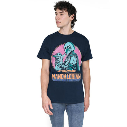 Navy - Lifestyle - Star Wars: The Mandalorian Unisex Adult Flea Market Pair T-Shirt