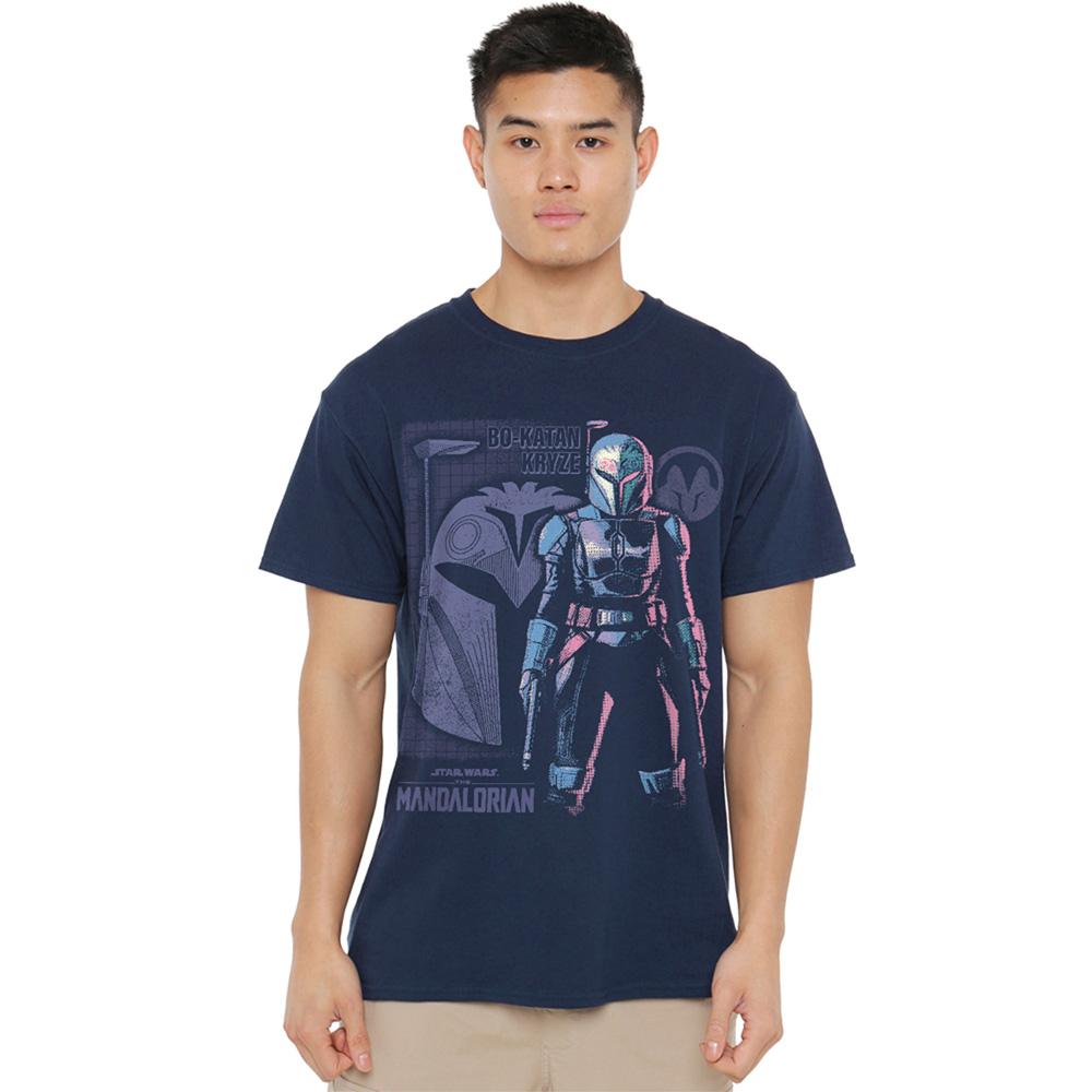 Navy - Lifestyle - Star Wars: The Mandalorian Unisex Adult Bo-Katan Kryze Hero T-Shirt