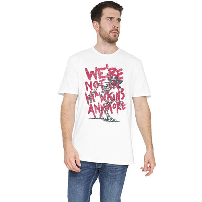 White - Lifestyle - Stranger Things Unisex Adult Not In Hawkins T-Shirt
