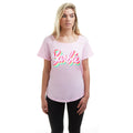 Light Pink - Lifestyle - Barbie Womens-Ladies Retro Colours T-Shirt