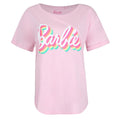 Light Pink - Front - Barbie Womens-Ladies Retro Colours T-Shirt