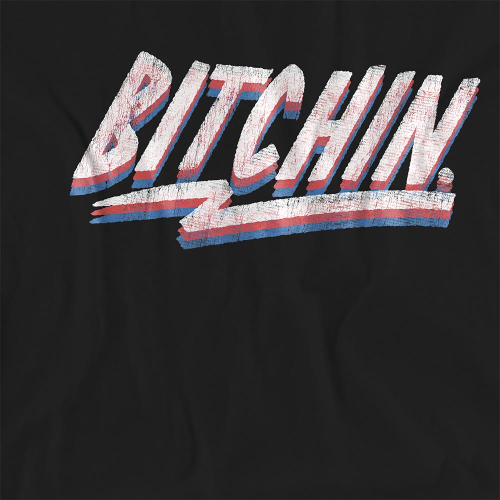 Black - Side - Stranger Things Womens-Ladies Bitchin T-Shirt