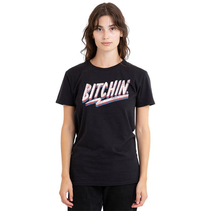 Black - Lifestyle - Stranger Things Womens-Ladies Bitchin T-Shirt
