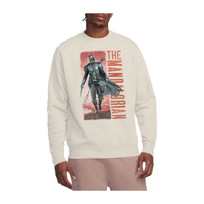 Natural - Lifestyle - Star Wars: The Mandalorian Unisex Adult Cowboy Hunter Sweatshirt