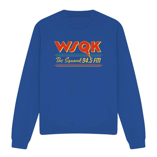 Royal Blue - Front - Stranger Things Unisex Adult Wsqk The Squawk Lucas Sweatshirt
