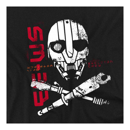 Black - Side - Star Wars: Skeleton Crew Childrens-Kids SM-33 Sweatshirt