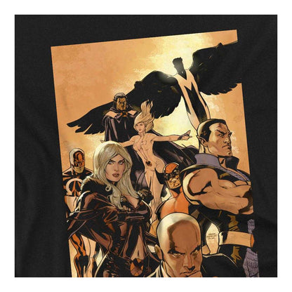 Black - Side - X-Men Childrens-Kids Group Shot Sweatshirt