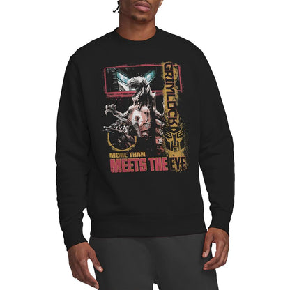 Black - Lifestyle - Transformers Generations Unisex Adult Heroic Dinobot Grimlock Sweatshirt