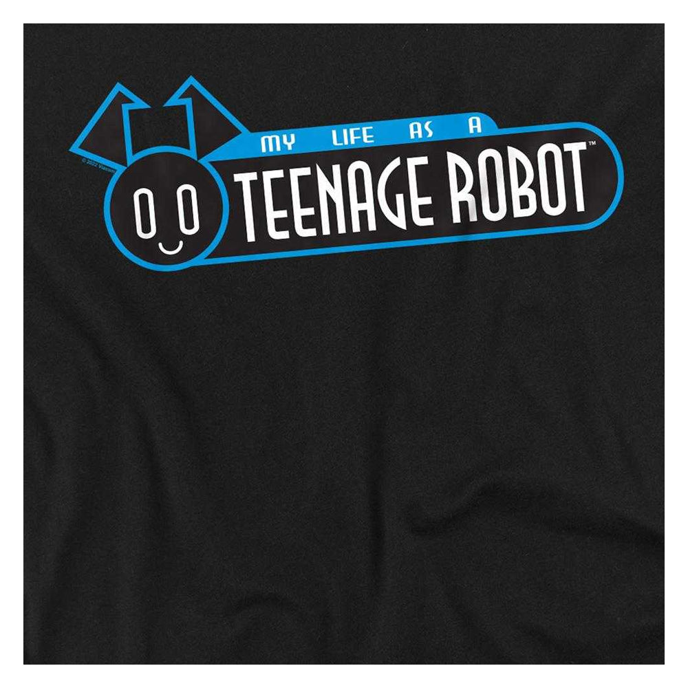 Black - Side - My Life As A Teenage Robot Unisex Adult T-Shirt