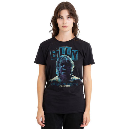 Black - Back - Stranger Things Womens-Ladies Possesses Billy T-Shirt