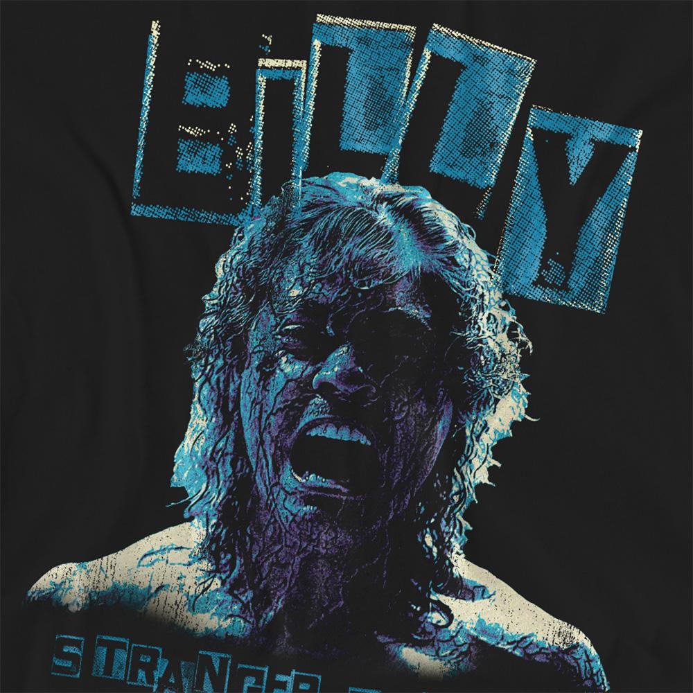 Black - Side - Stranger Things Womens-Ladies Possesses Billy T-Shirt
