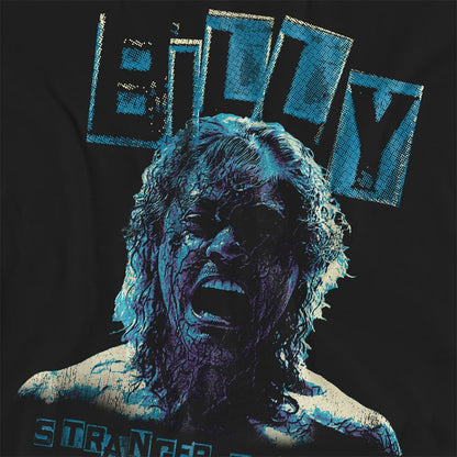 Black - Side - Stranger Things Womens-Ladies Possesses Billy T-Shirt