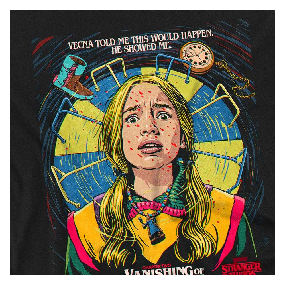 Black - Side - Stranger Things 5 Unisex Adult Butcher Billy Chapter 2 Long-Sleeved T-Shirt