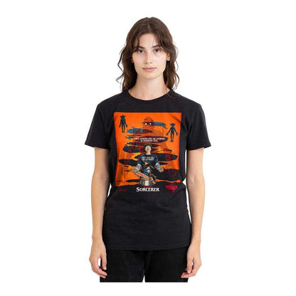 Black-Orange - Lifestyle - Stranger Things 5 Womens-Ladies Butcher Billy Chapter 4 T-Shirt