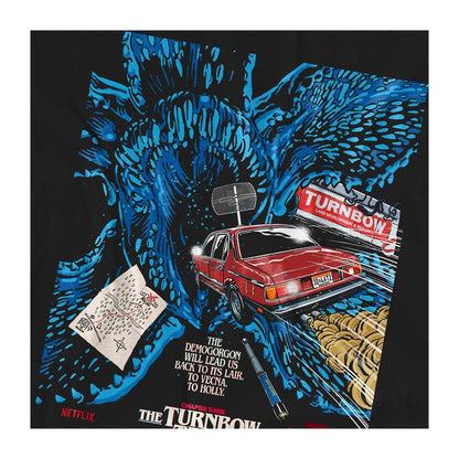 Black-Blue - Side - Stranger Things 5 Womens-Ladies Butcher Billy Chapter 3 T-Shirt