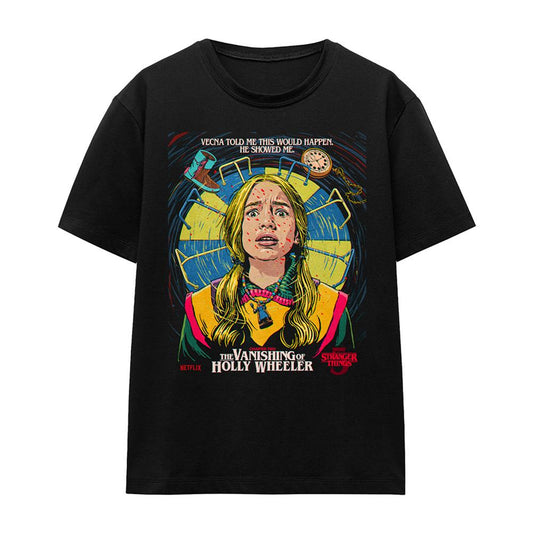 Black - Front - Stranger Things 5 Womens-Ladies Butcher Billy Chapter 2 T-Shirt