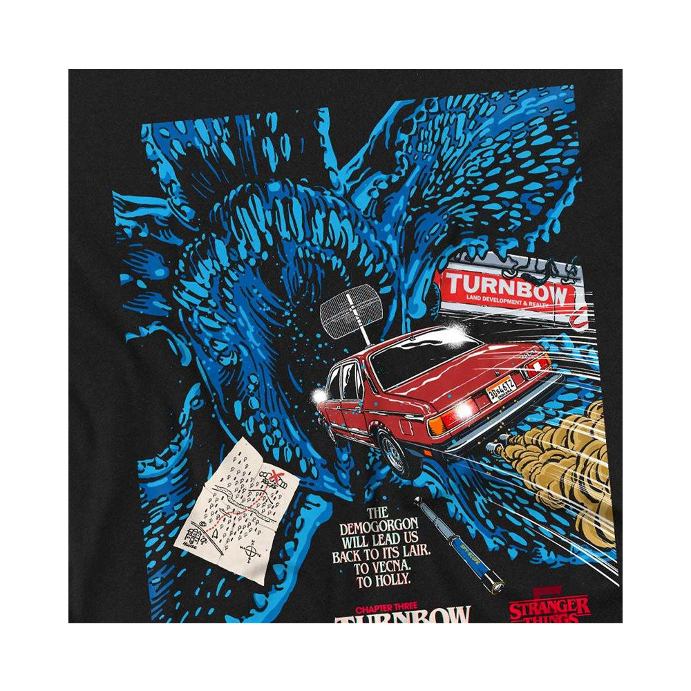 Black - Side - Stranger Things 5 Unisex Adult Butcher Billy Chapter 3 Long-Sleeved T-Shirt