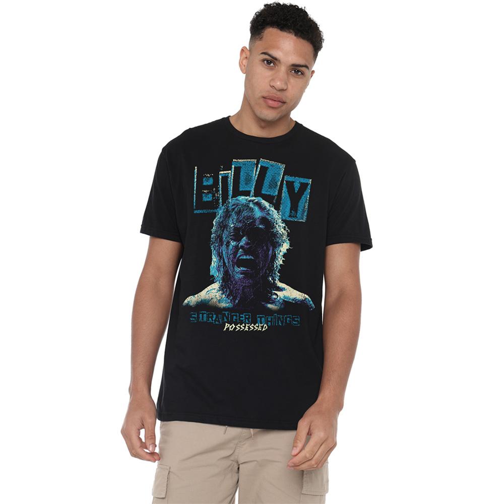 Black - Lifestyle - Stranger Things Unisex Adult Possessed Billy T-Shirt