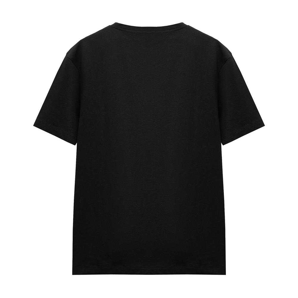 Black - Back - Stranger Things Womens-Ladies Max Neo Homage T-Shirt