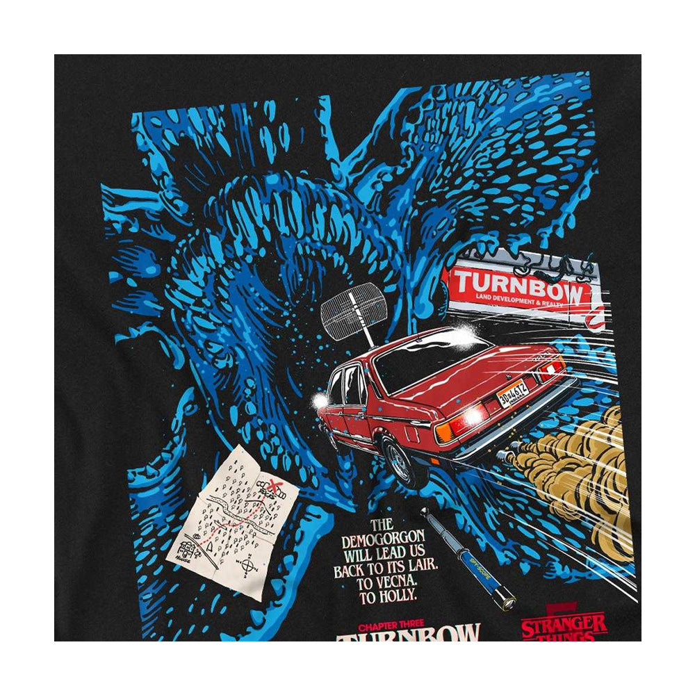 Black - Side - Stranger Things 5 Unisex Adult Butcher Billy Chapter 3 T-Shirt