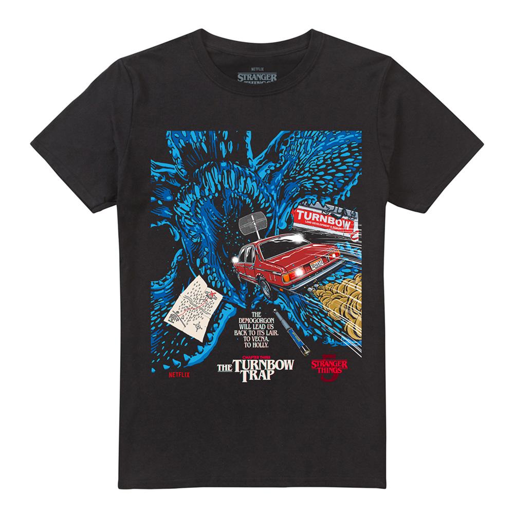 Black - Front - Stranger Things 5 Unisex Adult Butcher Billy Chapter 3 T-Shirt