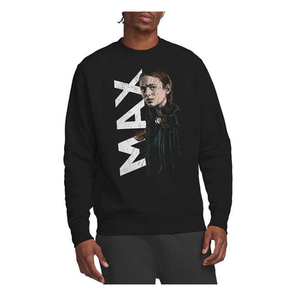 Black - Lifestyle - Stranger Things Unisex Adult Max Neo Homage Sweatshirt