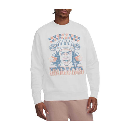 White - Lifestyle - Stranger Things Unisex Adult Erica America Sweatshirt