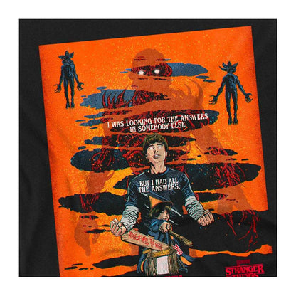 Black - Side - Stranger Things 5 Unisex Adult Butcher Billy Chapter 4 Long-Sleeved T-Shirt