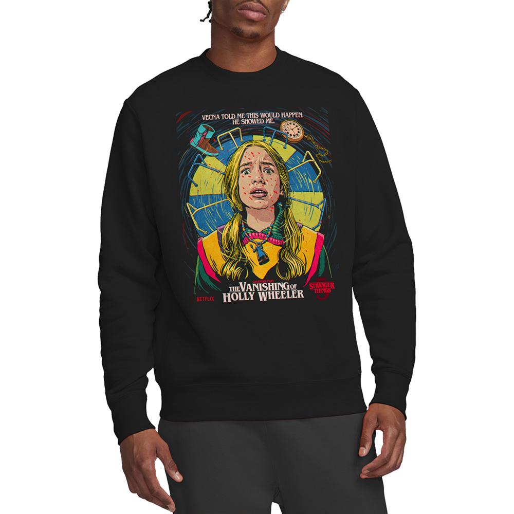 Black - Back - Stranger Things 5 Unisex Adult Butcher Billy Chapter 2 Sweatshirt