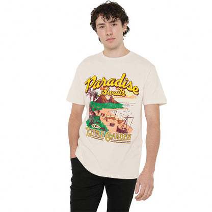 Natural - Lifestyle - One Piece Unisex Adult Paradise Awaits Little Garden T-Shirt