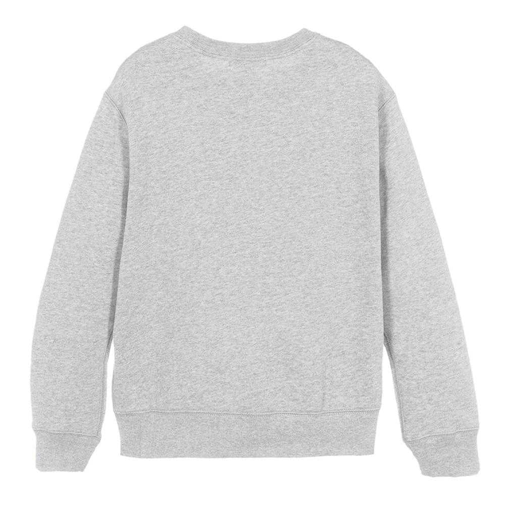 Athletic Heather - Back - Disney Childrens-Kids Racing Mickey Mouse & Friends Coloured Boxes Sweatshirt