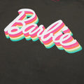 Light Graphite - Side - Barbie Womens-Ladies Retro T-Shirt