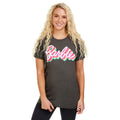 Light Graphite - Lifestyle - Barbie Womens-Ladies Retro T-Shirt