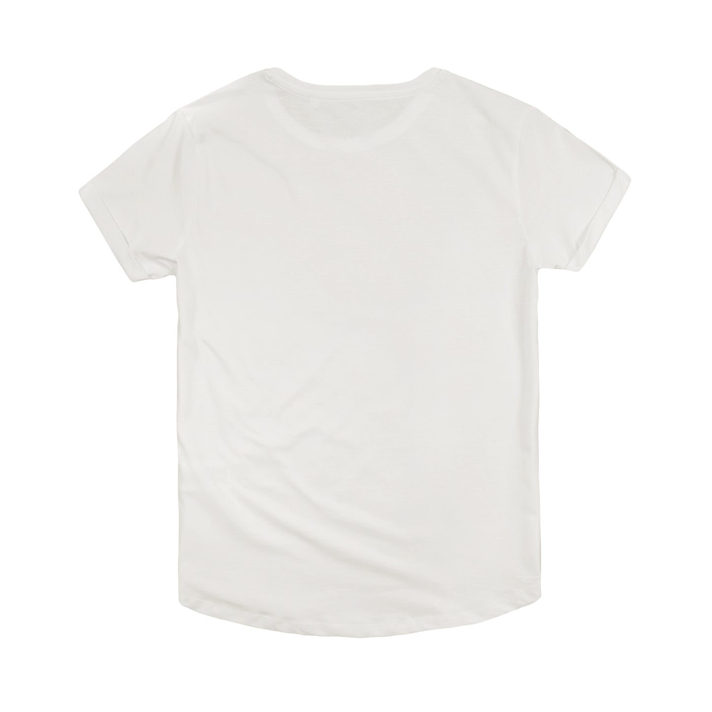 Vintage White - Back - Wonder Woman Womens-Ladies Star Logo T-Shirt