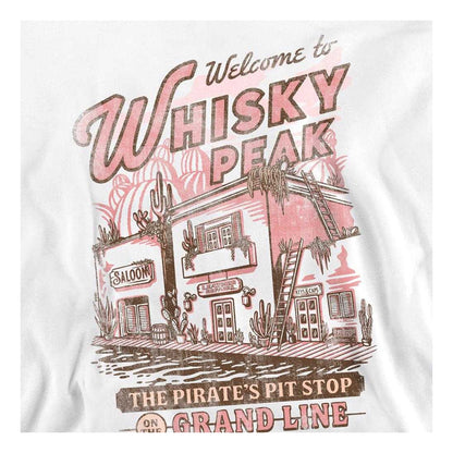 White - Side - One Piece Unisex Adult Welcome to Whisky Peak Sweatshirt