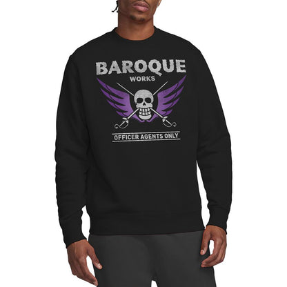 Black - Lifestyle - One Piece Unisex Adult Baroque Works Agent Sweatshirt