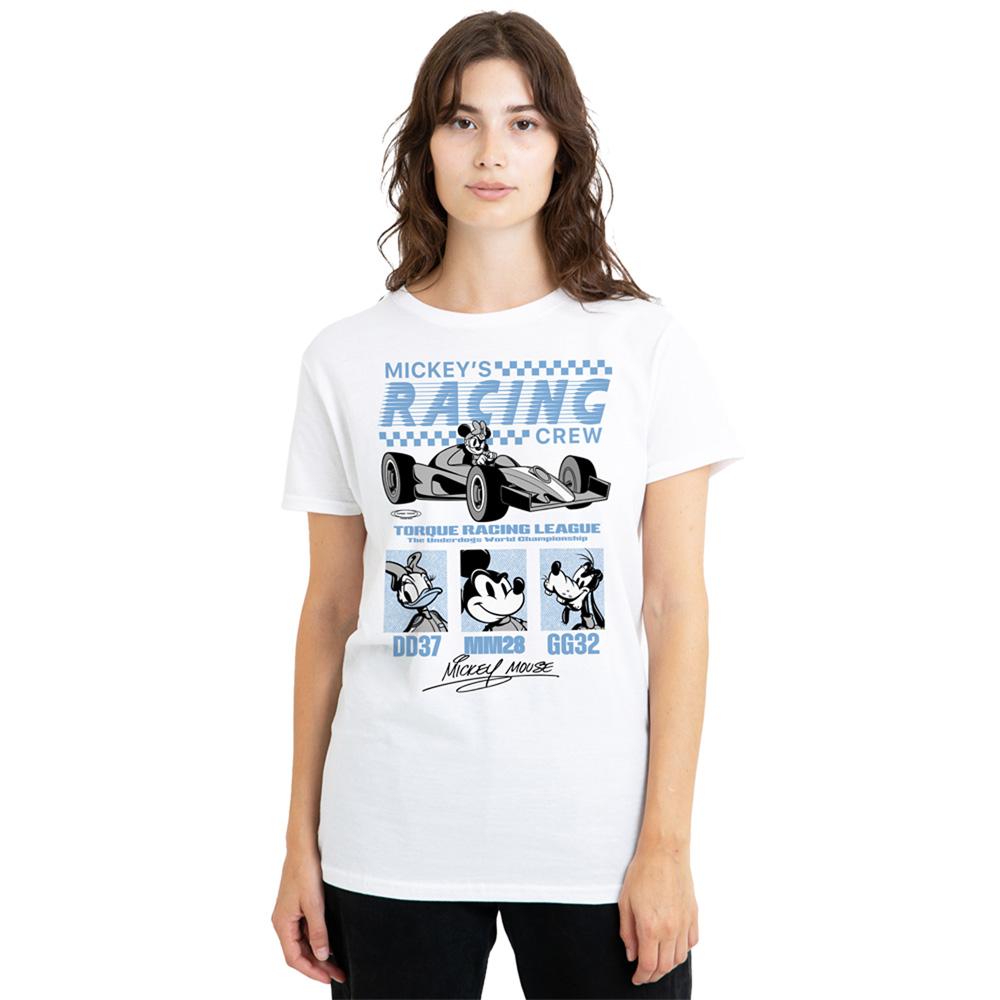 White - Lifestyle - Disney Womens-Ladies Torque Racing League T-Shirt