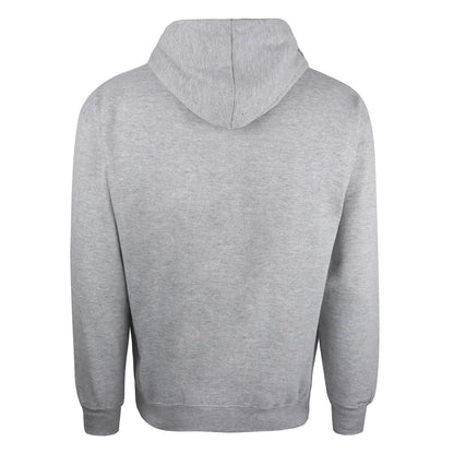 Grey Heather - Back - Def Leppard Mens Logo Hoodie