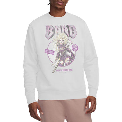 White - Lifestyle - Dungeons & Dragons Unisex Adult Bard Glam Rock Tour Sweatshirt