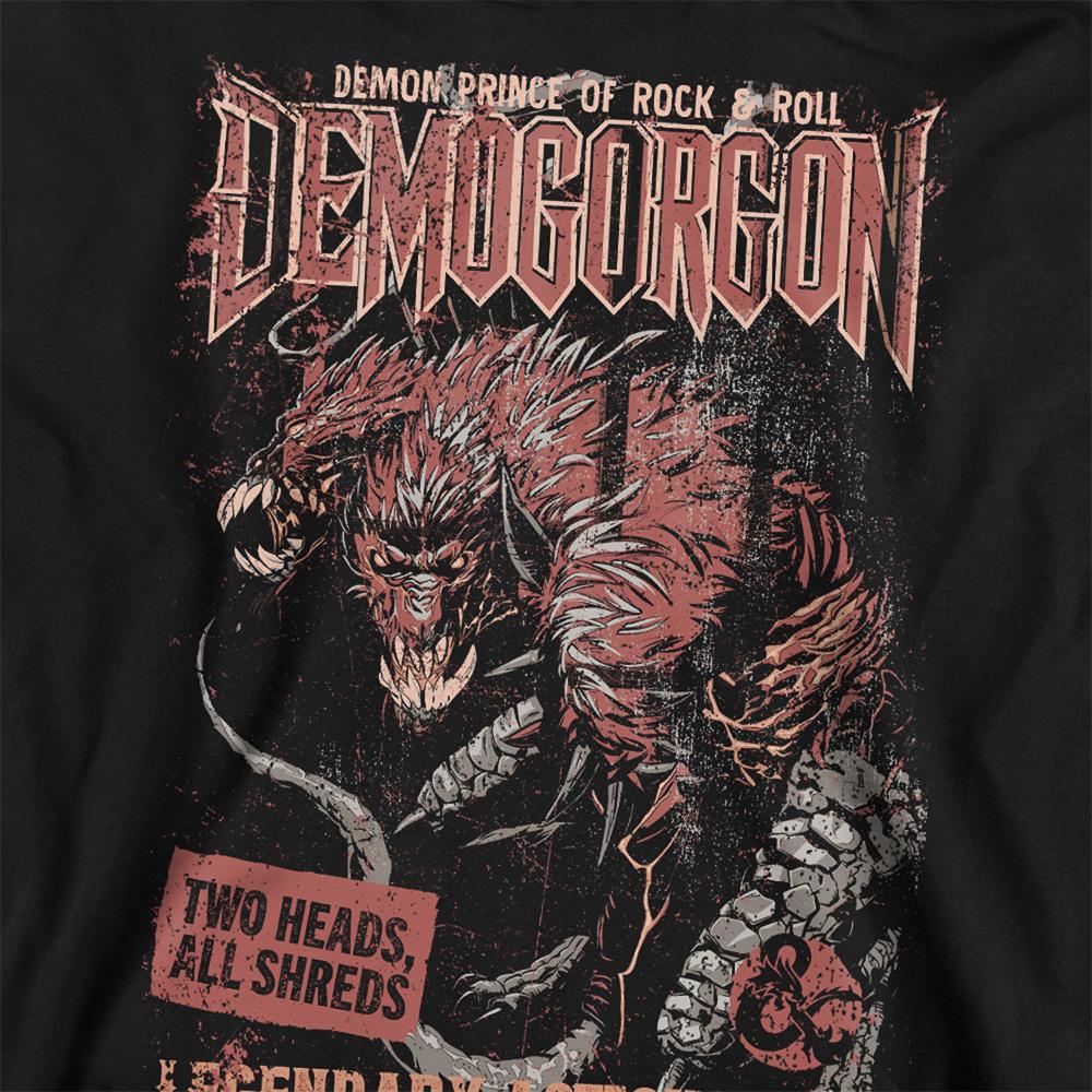 Black - Side - Dungeons & Dragons Unisex Adult Demogorgon Tour Sweatshirt