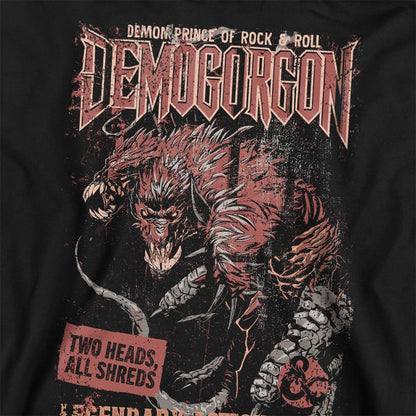 Black - Side - Dungeons & Dragons Unisex Adult Demogorgon Tour Sweatshirt