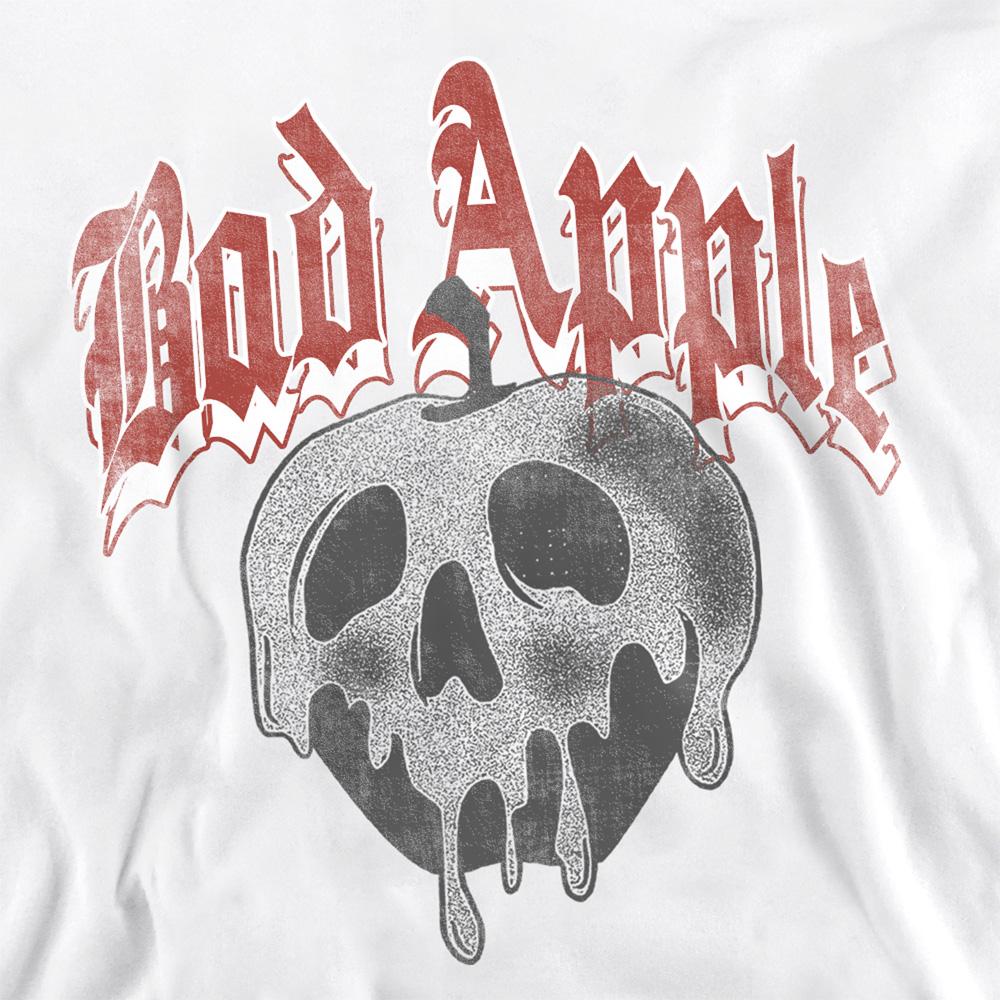 White - Side - Snow White Unisex Adult Bad Apple Skull Sweatshirt