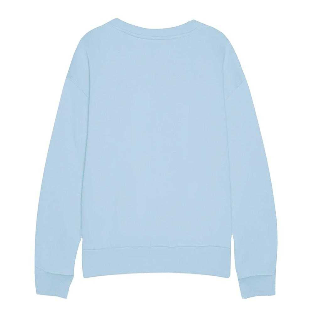 Light Blue - Back - Disney Childrens-Kids Sunshine & Bows Minnie Mouse & Daisy Sweatshirt