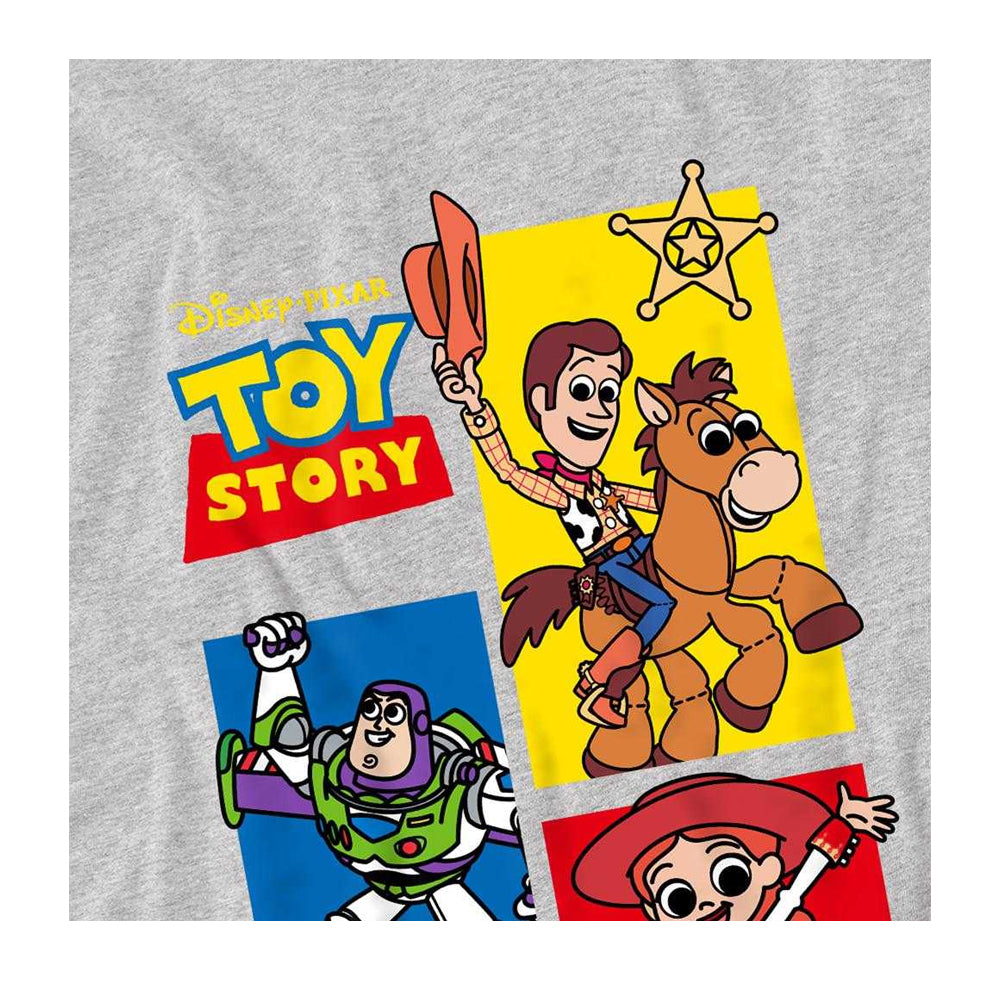 Athletic Heather - Side - Toy Story Childrens-Kids Group Sweatshirt
