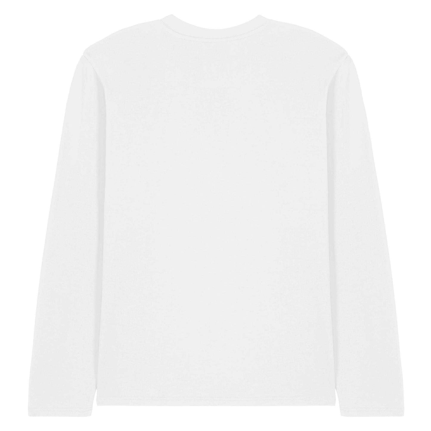 White - Back - Dungeons & Dragons Unisex Adult Bard Glam Rock Tour Long-Sleeved T-Shirt
