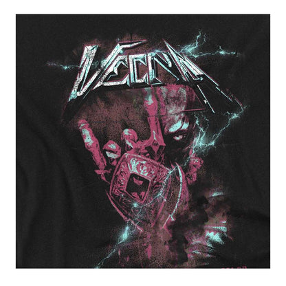 Black - Side - Dungeons & Dragons Unisex Adult Vecna Lightning Long-Sleeved T-Shirt