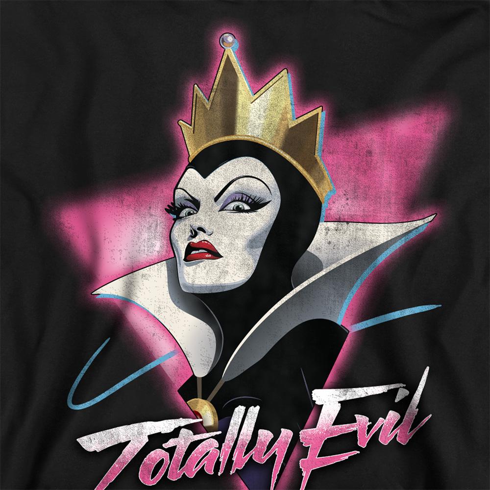 Black - Side - Snow White And The Seven Dwarfs Unisex Adult Totally Evil Sweatshirt