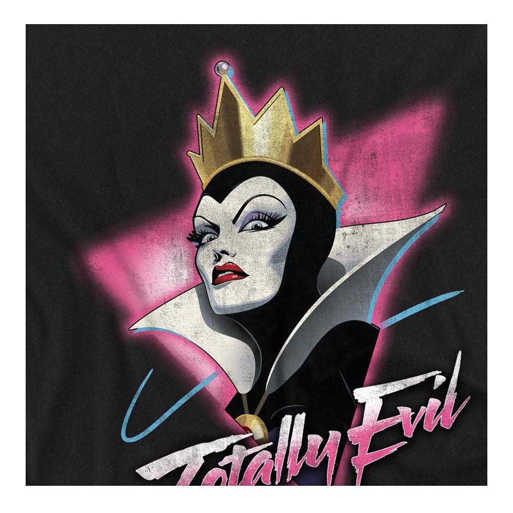 Black - Side - Snow White And The Seven Dwarfs Unisex Adult Totally Evil Long-Sleeved T-Shirt