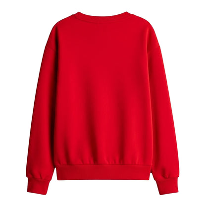 Red - Back - Firebuds Childrens-Kids Flash Fire Engine Sweatshirt